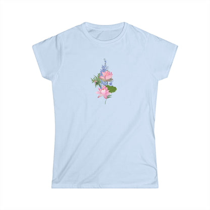 July Birth Flower Tee