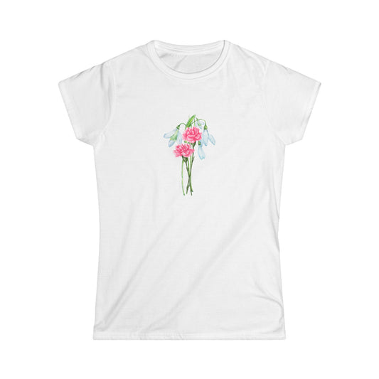 January Birth Flower Tee