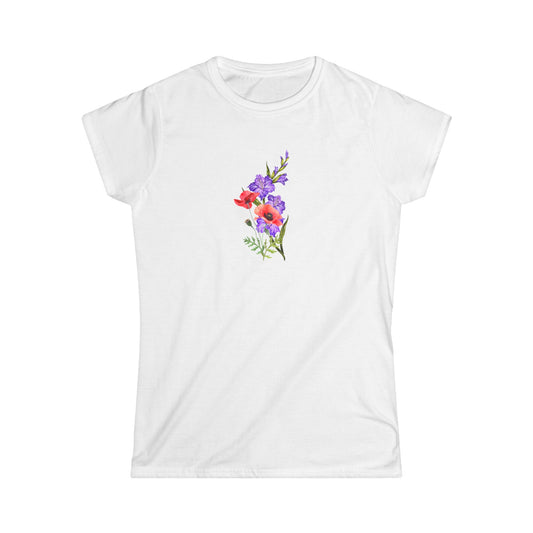 August Birth Flower Tee