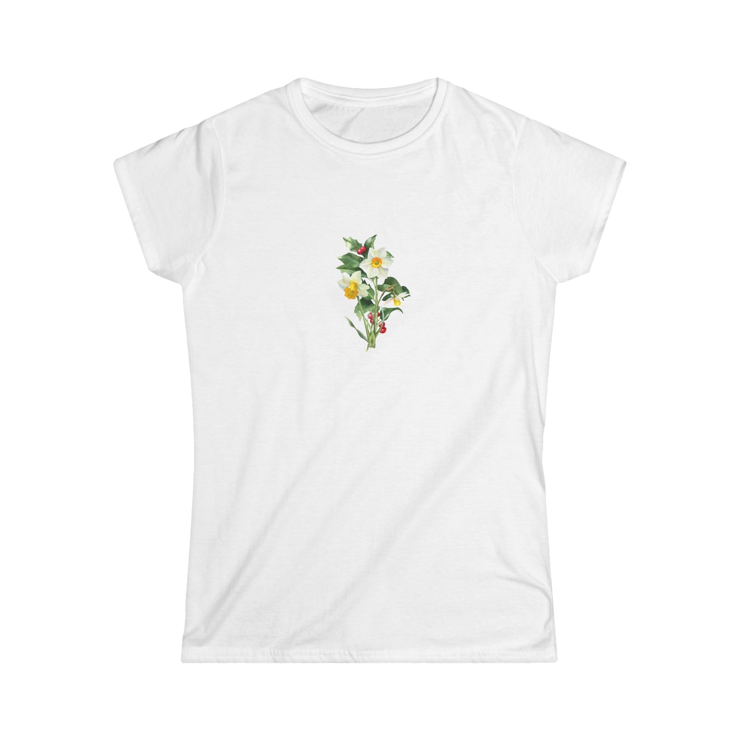 December Birth Flower Tee