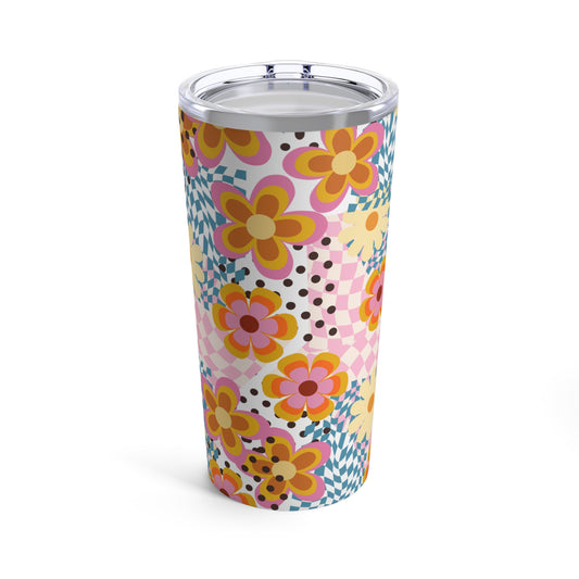 Retro Hippie & Groovy Tumbler